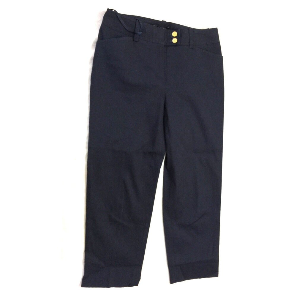 JONES NEW YORK SIGNATURE STRETCH WOMENS CAPRIS PANTS SIZE 2P